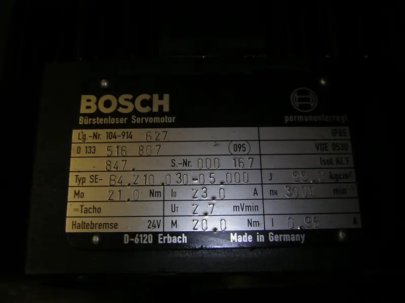 Bosch AC und DC Motoren Instandsetzung